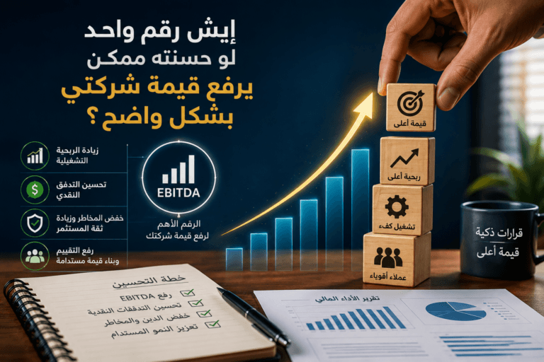 تحسين EBITDA لرفع قيمة الشركة وزيادة الربحية والتدفقات النقدية قبل تقييم الشركات
