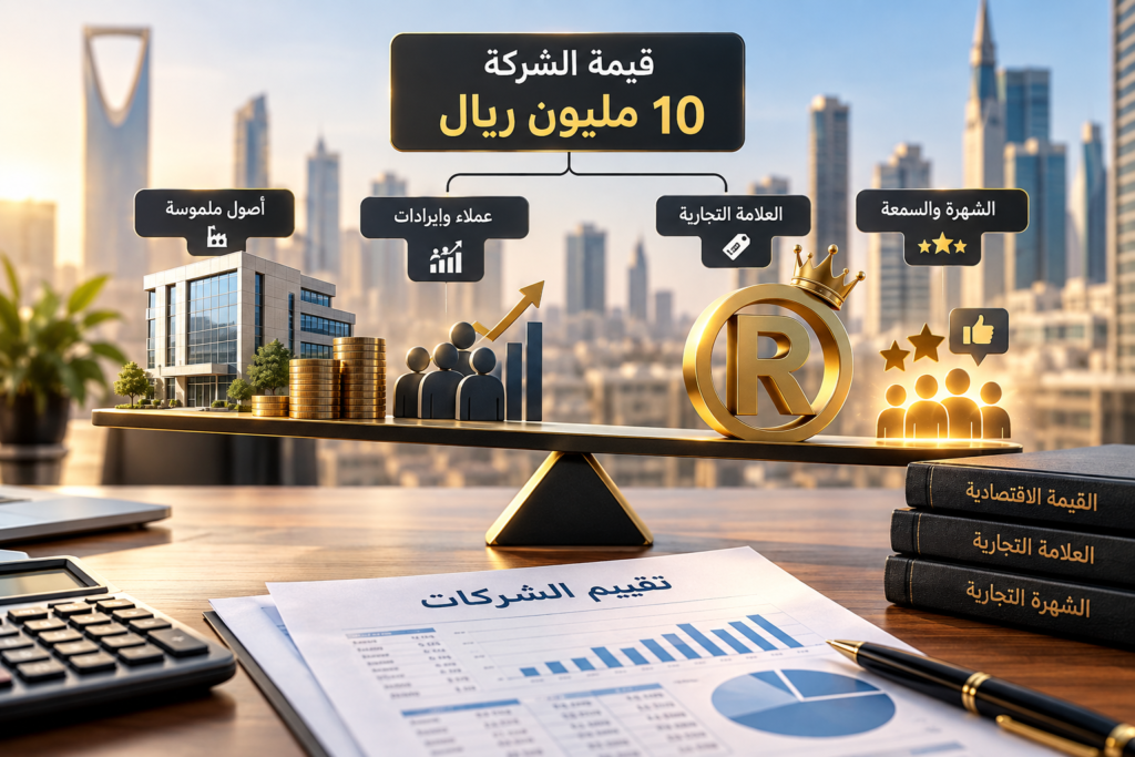 مكاتب تقييم الشركات والعلامة التجارية